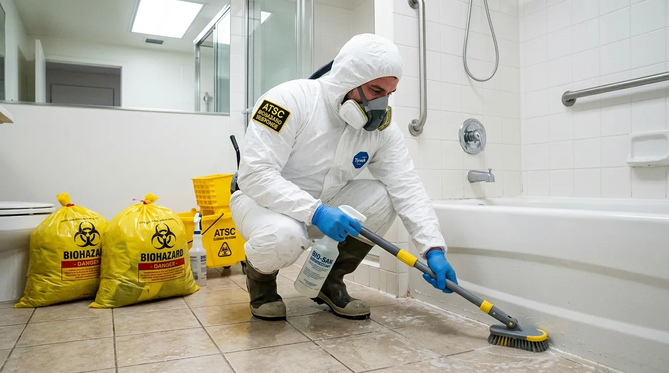 Decontamination equipment deployed for Blood Cleanup in Glendale